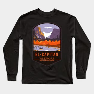 El-Capitan Yosemite National Park Long Sleeve T-Shirt